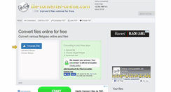 Desktop Screenshot of file-converter-online.com