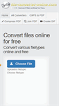 Mobile Screenshot of file-converter-online.com